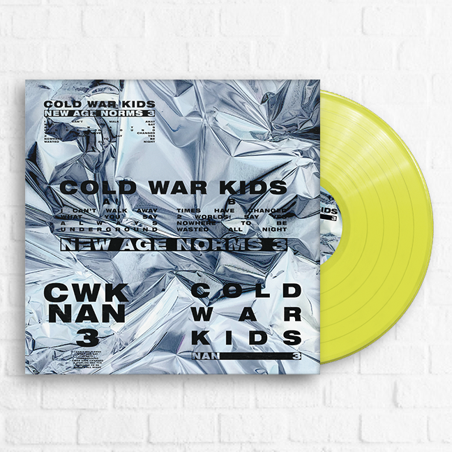 Lighed at donere Urimelig Cold War Kids - New Age Norms 3 [Exclusive Neon Yellow] Vinyl |  magnoliarecord.store – Magnolia Record Store