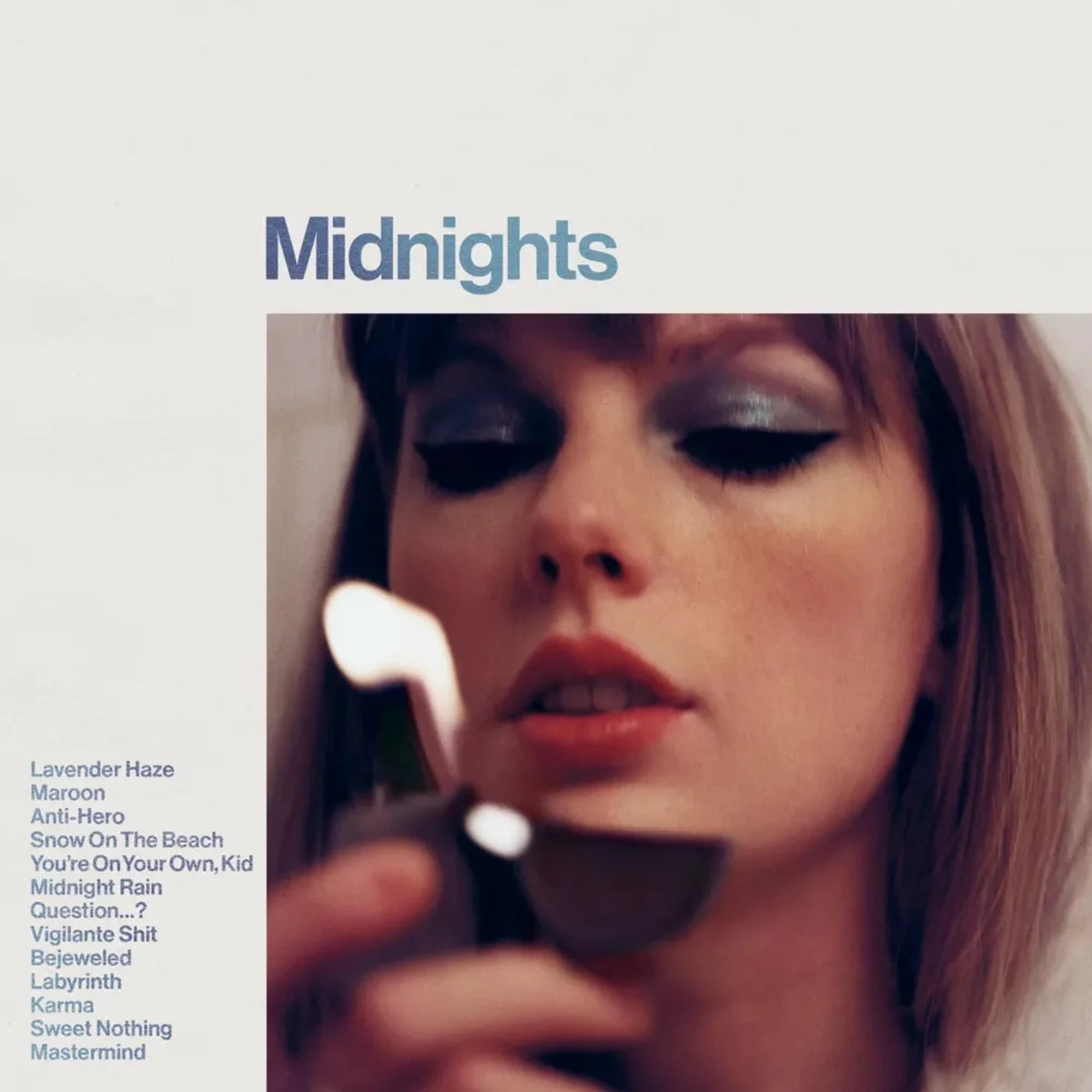 SIGNED Print + on sale SEALED Taylor Swift - Midnights LP Vinyl Record (Moonstone Blue)