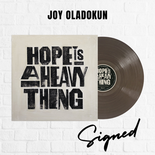 Hope Is A Heavy Thing [Signed Transparent Black Ice Vinyl] [Pre-Order]