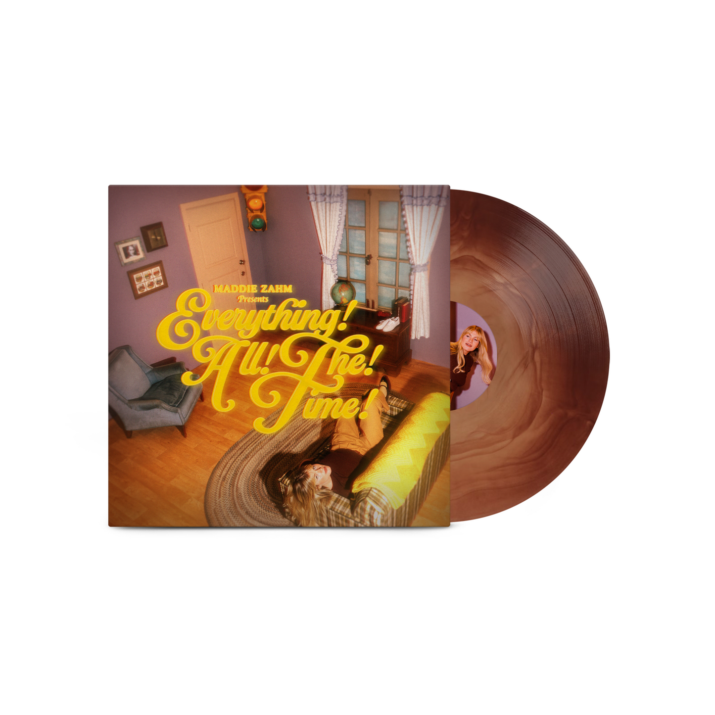 Maddie Zahm - Everything All The Time Galaxy Brown Vinyl