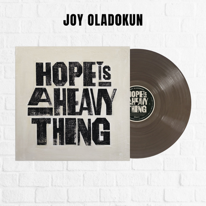 Hope Is A Heavy Thing [Signed Transparent Black Ice Vinyl] [Pre-Order]