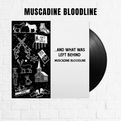 ... And What Was Left Behind [Black] [SIGNED Postcard]