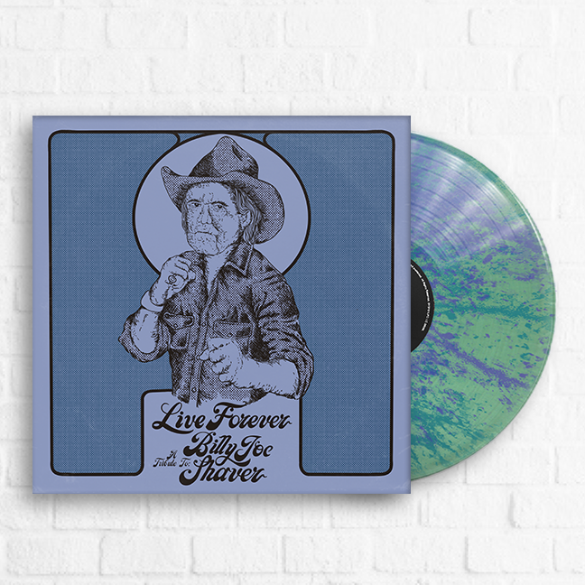 Live Forever: A Tribute To Billy Joe Shaver [Exclusive Turquoise and Purple Marble]